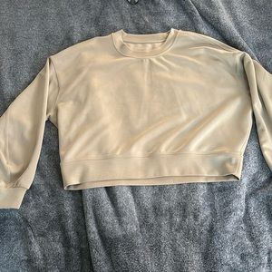 Lululemon perfectly oversized cropped softstreme crew